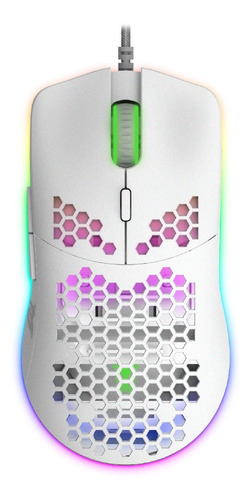 Mouse Gamer Pro| Multicolor + Macro Config. | Panter Gm303 Color Blanco