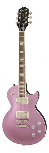 Guitarra elétrica Epiphone Modern Les Paul Muse de  mogno purple passion metallic metálico com diapasão de louro indiano