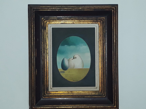 2355- Adilson Santos Ost 32x38cm Com Moldura - Detalhe. (Usado)