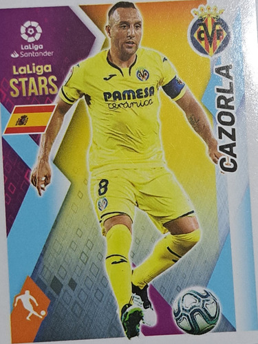 Lámina Album Liga Española 2019/2020 Cazorla 