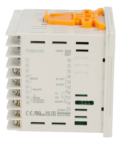 Controlador De Temperatura W72xh72 4 Digit 2salidas Alarma