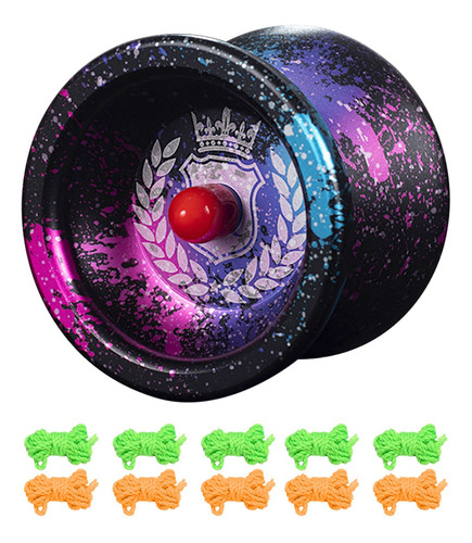 Elegante Clásico Para Niños Crown Magic Yo-yo Gradient, Anti