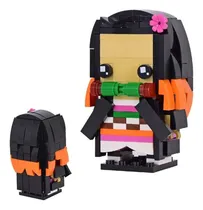 Comprar Figura Armable 3d Set De Construccion Nezuko Kamado Kimetsu No Yaiba Demon Slayer Bloques Armables Anime 156 Piezas