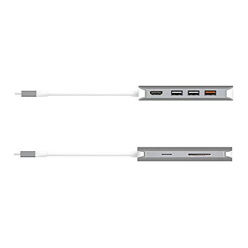 Adaptador J5create Usb C Hub, Multimonitor, 10 En 1, Puerto
