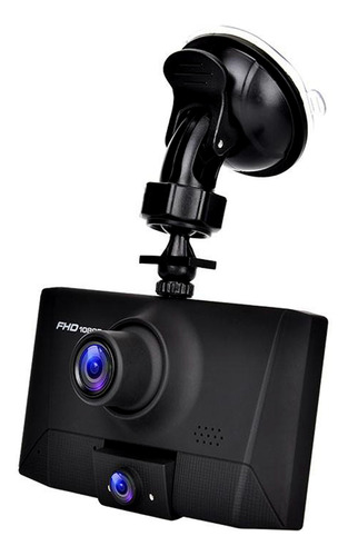 Dash Cam G De 4 Pulgadas Con Pantalla Ips Y Tres Lentes 1080