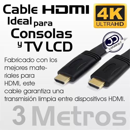 Cable HDMI 3 metros Unno - Diza Online