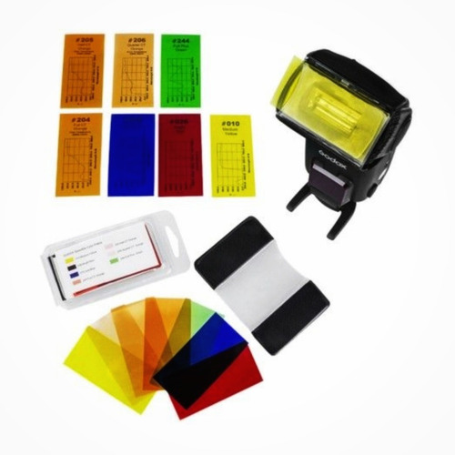 Imagen 3 de 3 de Filtro Colores Para Flash Godox Cf-07 Para Speedite