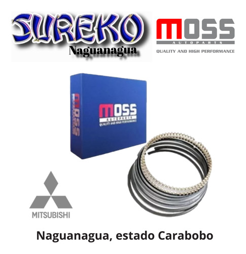 Anillos De Motor Para Mitsubishi Galant 6 Cilindros 