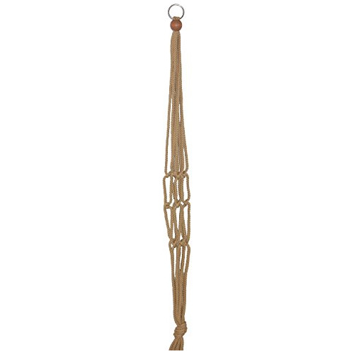 Macramé De Yute (color Beige) De 36 Pulgadas Colgar Pl...