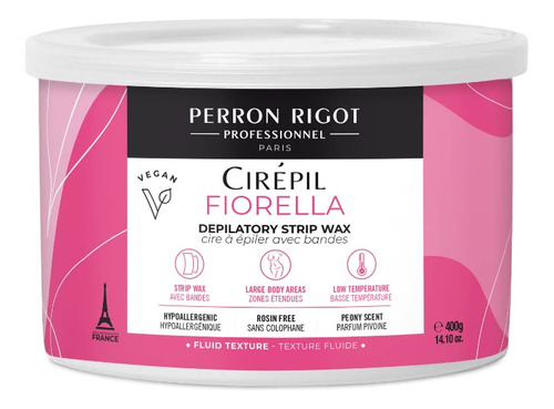 Cirepil - Fiorella - Lata De Cera De 14.11 Onzas - Cera Hipo