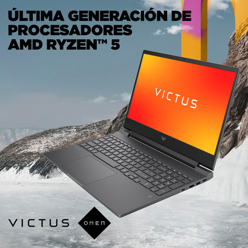 Laptop Hp Gaming Victus 15-fb2021la, Amd Ryzen 5, 16gb Ram, Gpu Nvidia Geforce Rtx 4050, 1 Tb Ssd, 15.6 , Fhd, Windows 11 Home