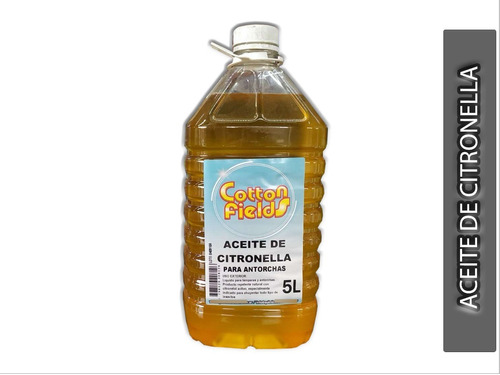 Aceite Citronella Para Antorcha X 5 Litros