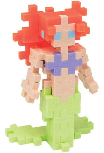 Plus Plus - Sirena - Tubo De 70 Piezas, Juguete De Construcc