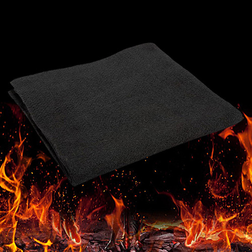 Manta Ignífuga Para Acampar, Estera Para Fogones, 99,06 Cm