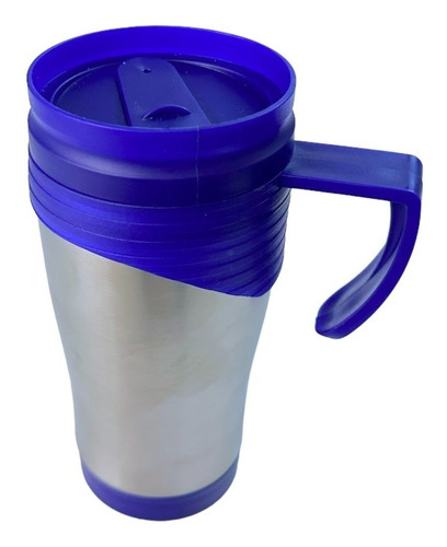 Termo Vaso Térmico Cooler 400ml Taza Con Tapa Oficina Hogar