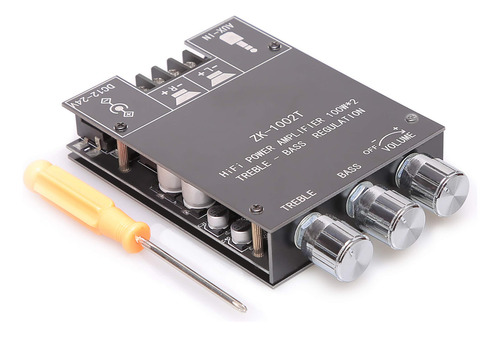 Amplificador 100w Zk-1002t Con Control De Agudos Y Graves Color 0 W