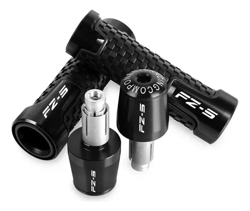 Tapones De Manillar Para Yamaha FZ6 Y Modelos Similares – Aleación De Aluminio, Reducen Vibraciones