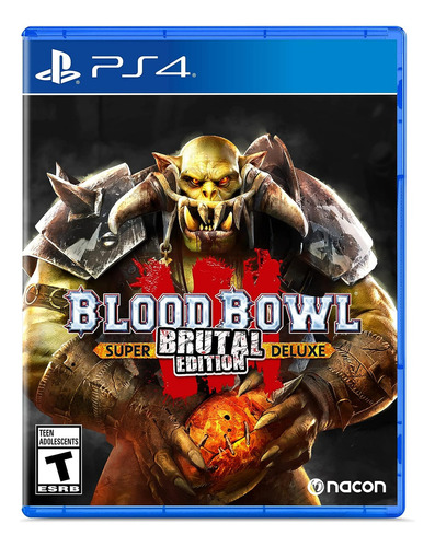 Jogo Ps4 Blood Bowl 3 Brutal Edition Midia Fisica