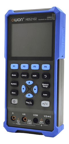 Osciloscopio Portátil Owon Hds2102 + Multímetro 2ch 100mhz