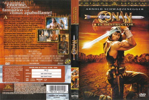 Conan, El Destructor - Arnold Schwarzenegger - Dvd