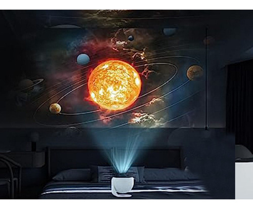 Proyector Planetario Con Luz Nocturna