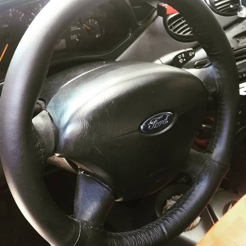 Funda Cubre Volante Clio Cuero Vacuno Genuino Ltcueros