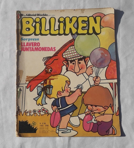 Revista Infantil Antigua * Billiken ** N° 2752 Faltan 4 Hoja (Usado)