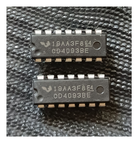 Ci Cd4093be Circuito Integrado Cd 4093be