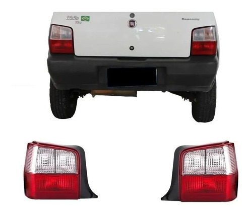 Lanterna Traseira Fiat Uno Bicolor 04 -14 Rn.8026.acr 27.acr