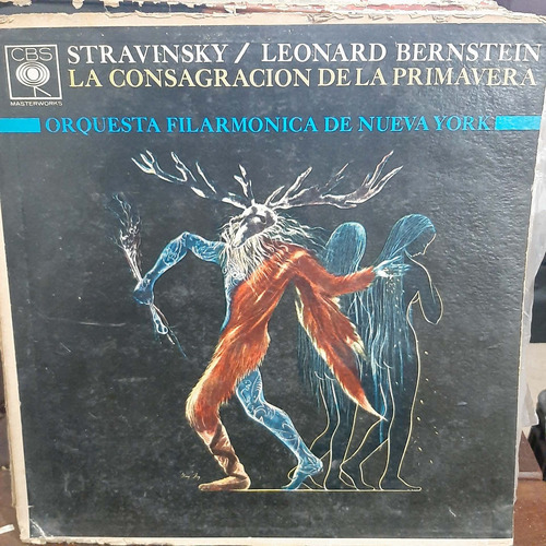 Portada Orquesta Filarmon Nueva York Bernstein Stravinsky P2