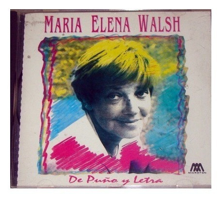 Maria Elena Walsh - De Puño Y Letra - Cd - Original!!!