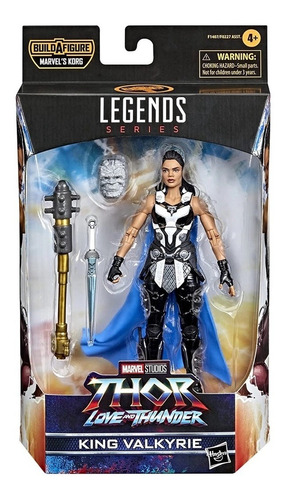 Boneco Marvel Legends Thor Amor E Trovão Vakyrie F1407