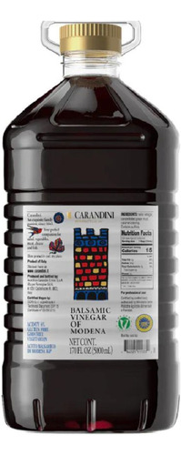 Vinagre Balsamico Carandini Blue Tower 5lt Pet Italia