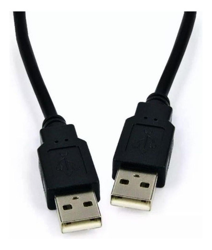 Cable USB macho X USB macho, 1 metro, 2.0 Mb-81067