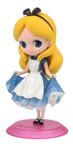 Boneca Q Posket Alice Glitter | Disney | Banpresto