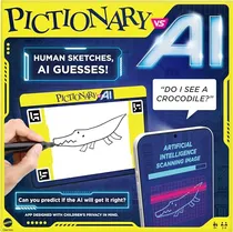 Comprar Juegos De Mattel Pictionary Vs. Ai Juego Familiar N6jrm