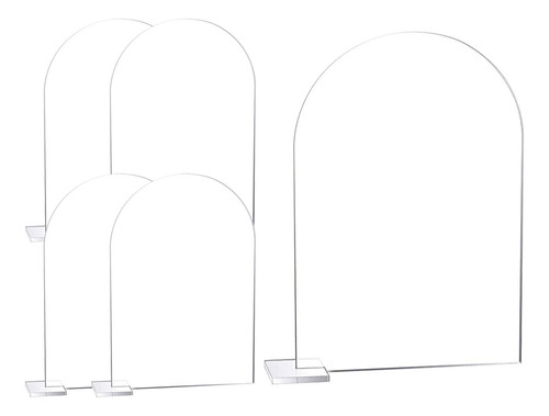 Números De Mesa De Tarjetas De Lugar De Acrílico 5 Piezas