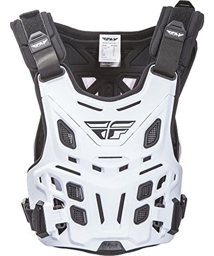 Fly Racing Revel Race Roost Guard  White, Large 