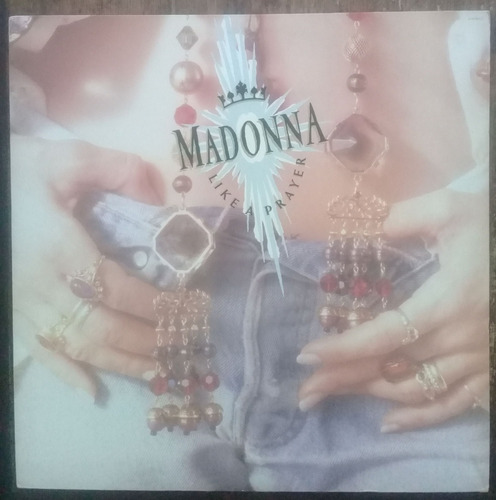 Lp Vinil (vg+/nm) Madonna Like A Prayer Ed 1989 Br C/enc Exc