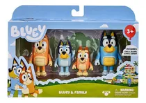 Comprar Figuras Coleccionables Bandai Familia Bluey 4 Unidades 3+