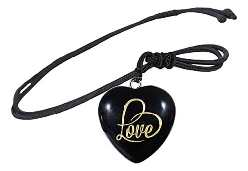 Yatming Reiki Healing Love Heart Stone Collares Para Mujeres