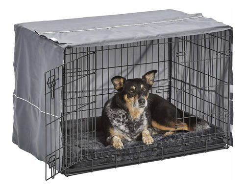 New World Dog Crate Comfort Kit, Cubierta De Jaula Para...