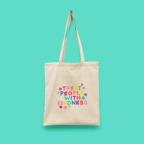 Tote Bag Harry Styles,  Treat People With Kindness 