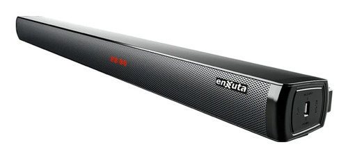 Parlante Barra De Sonido Color Negro Enxuta Bluetooth Febo