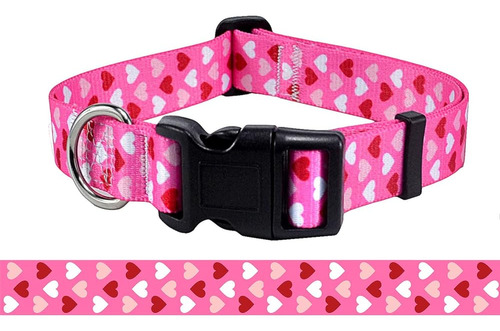 Mihqy Collar Para Perros Del Día De San Valentín - Collar Aj