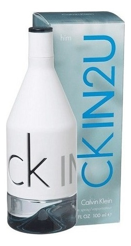 Perfume Calvin Klein In2u Edt 100 Ml Para Hombre