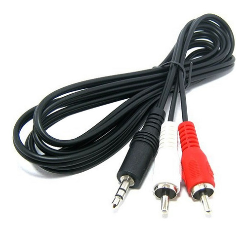 Cable Audio Plug 3.5mm A Rca 1.5mts