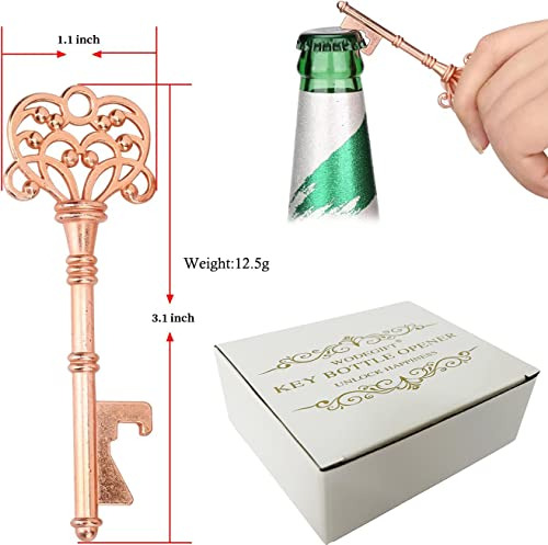Abridor De Botellas Wodegift Para Regalos De Boda, 20 Unidad