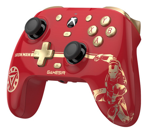 Controlador con cable Gamesir G7 HE para Xbox/PC con Hall Stick de color rojo