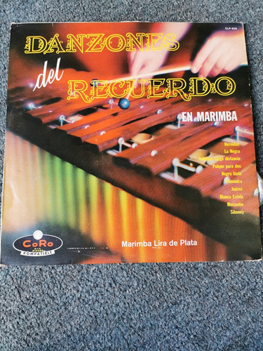 Disco Lp:marimba- Danzones En Recuerdo